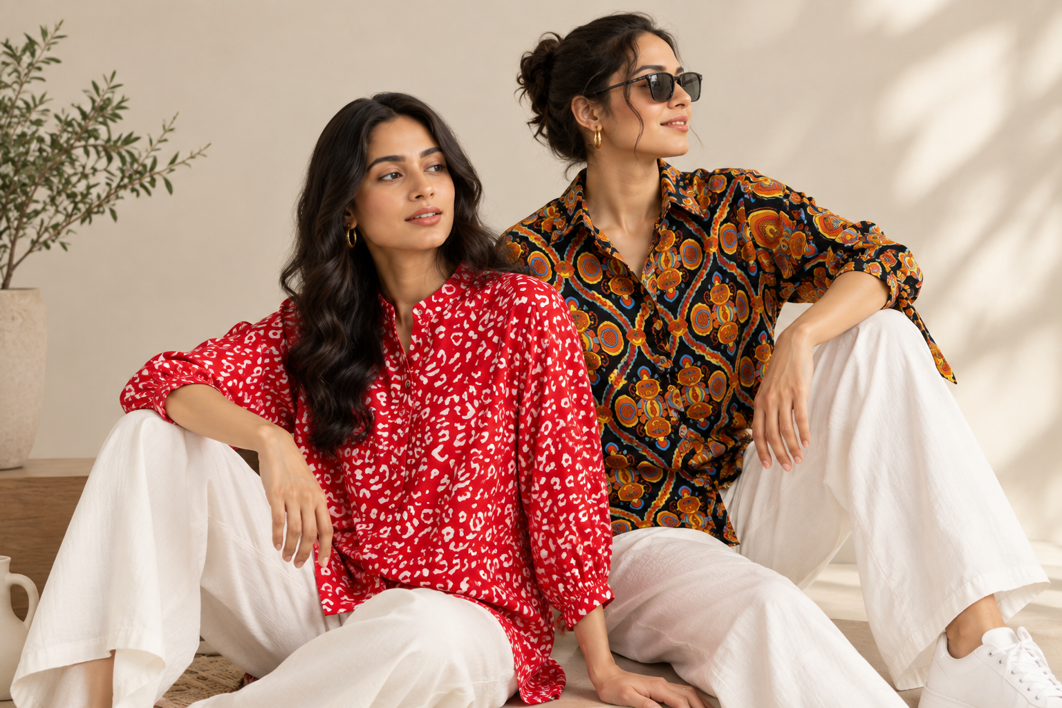 Haani's Couture co-ords, styled together