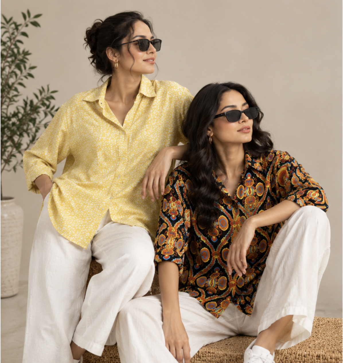 Haani's Couture co-ords, styled on location